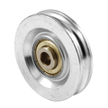 Prime-Line Steel Ball Bearing Roller, Zinc Plated, 1-25/32 in. Diameter, 3/8 in. 2 Pack D 1725